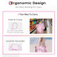 TheLAShop Large Rolling Tote Bag for Event Planner, Teacher, Artist Image