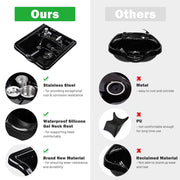 TheLAShop Shampoo Basin Bowl w/ Sprayer Faucet Neck Rest Hair Trap Image