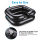 TheLAShop Shampoo Bowl Inflatable Hair Wash Sink for Home Salon 2-Pack Image