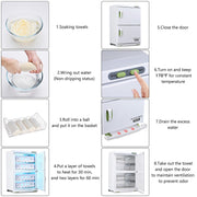 TheLAShop 46L 2-Room 2in1 Towel Warmer Cabinet Heated & UV Sterilizer Image