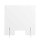 TheLAShop 24" Sneeze Guards for Desk Acrylic Dividers 6mm Thick 4ct/Pack Image