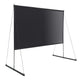 TheLAShop Portable Outdoor Projector Screen w/ Stand 100" 16:9 Image