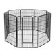 TheLAShop Heavy Duty Dog Kennel Playpen 48"H 8-Panel Image