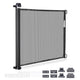 TheLAShop 71"x33" Baby Gates for Dogs Retractable Mesh Safety Gate