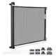 TheLAShop 71"x33" Baby Gates for Dogs Retractable Mesh Safety Gate Image