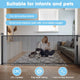 TheLAShop 71"x33" Baby Gates for Dogs Retractable Mesh Safety Gate Image