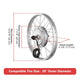 TheLAShop 36v 750W 24in Front Wheel Electric Bicycle E-Bike Motor Kit Image