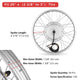 TheLAShop 36v 750W 20in Front Wheel Electric Bicycle E-Bike Motor Kit Image