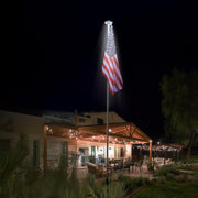 TheLAShop Flagpole Light Solar Powered Top Mount D9/16" Image