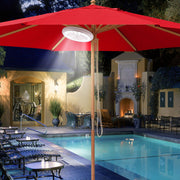 TheLAShop Flagpole Light Solar Powered Top Mount D9/16" Image