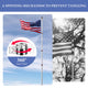 TheLAShop Telescoping Flagpole Kit with Ball Finial(20ft,25ft,30ft Options) Image