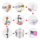 TheLAShop 13-gauge Heavy Duty Flagpole with Light (20',25',30' Options) Image