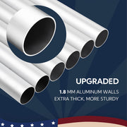 TheLAShop Heavy Duty Flagpole 13Gauge Thick Flag Pole (20ft,25ft,30ft Options) Image