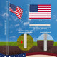 TheLAShop Heavy Duty Flagpole 13Gauge Thick Flag Pole (20ft,25ft,30ft Options) Image