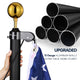 TheLAShop 13Gauge Heavy Duty Flagpole with Light Deluxe Eagle(20',25',30' Options) Image
