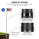 TheLAShop 30ft Heavy Duty Flagpole 10Gauge Thick All Aluminum Pole Image
