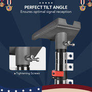 TheLAShop Aluminum Telescopic Antenna Pole Starlink Gen 3 Pole Mount Image