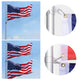TheLAShop Aluminum Telescopic Antenna Pole for Starlink Mini with Tire Mount Image