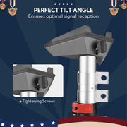 TheLAShop Aluminum Telescopic Antenna Pole for Starlink Mini with Tire Mount Image