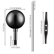 TheLAShop Flagpole Truck Pulley Cleat Hardware(Ball Eagle Options) Image