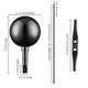 TheLAShop Flagpole Truck Pulley Cleat Hardware(Ball Eagle Options) Image