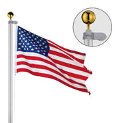 TheLAShop Flagpole Truck Pulley Cleat Hardware(Ball Eagle Options) Image