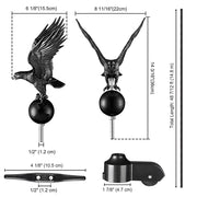 TheLAShop Flagpole Truck Pulley Cleat Hardware(Ball Eagle Options) Image