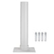 TheLAShop Dock Flag Pole Mount Stand D2 3/8", Silver Image