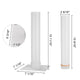TheLAShop Dock Flag Pole Mount Stand D2 3/8", Silver Image