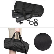 TheLAShop 16"x6" Metal Telescoping Tailgating Flagpoles Tire Stand Image