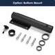 TheLAShop Vertical Pole Mount for Dock, Deck Holds D1" to 2 3/8" Pole Image