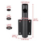 TheLAShop Vertical Pole Mount for Dock, Deck Holds D1" to 2 3/8" Pole Image