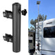TheLAShop RV Ladder Mounted Flagpole Holder for 1" to 2 3/8" Pole Image