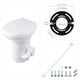 TheLAShop Tall RV Toilet Gravity Flush Soft-Close Campsite Residences Image
