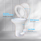 TheLAShop Tall RV Toilet Gravity Flush Soft-Close Campsite Residences, w Bidet Spray Image