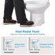 TheLAShop Low-Profile Mobile Restroom Trailer Toilet with Bidet Sprayer Image