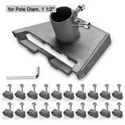 TheLAShop Starlink Pole Mount Gen 3 Standard Kit V3 Dish Adapter Image