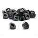 TheLAShop 1/4" Beveled Washers 30 Degree D1/8"-3/16" 30ct., Black Image