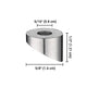 TheLAShop 1/4" Beveled Washers 30 Degree D1/8"-3/16" 30ct. Image