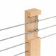 TheLAShop T316 Protector Sleeves for Cable Railing Posts 1/8"-3/16" Image