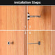 TheLAShop T316 Protector Sleeves for Cable Railing Posts 1/8"-3/16" Image