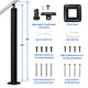 TheLAShop Cable Railing Post - 36x2x2 Stair Post T304 SS 16Gauge Image