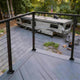TheLAShop Cable Railing Post - 36x2x2 Single Corner Post T304 SS 16Gauge Image