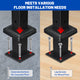 TheLAShop Cable Railing Post - 36x2x2 Single Corner Post T304 SS 16Gauge Image