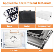 TheLAShop Semi-auto Grommet Machine #2 Eyelet 10000 Grommets Nickel Image