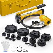 TheLAShop 15 ton Hydraulic Metal Hole Puncher Hole-driver Kit Tool Set Image
