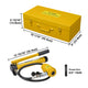TheLAShop 15 ton Hydraulic Metal Hole Puncher Hole-driver Kit Tool Set Image