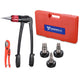 TheLAShop Auto Rotate PEX-A Tube Expansion Tool with 1/2" to 1" Heads Option, 3-Head Set Image
