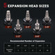 TheLAShop Auto Rotate PEX-A Tube Expansion Tool with 1/2" to 1" Heads Option Image