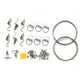 TheLAShop Frame Hanging Kit - 2x 10ft 1.5mm T304 Cable & Adjustable Hooks Image
